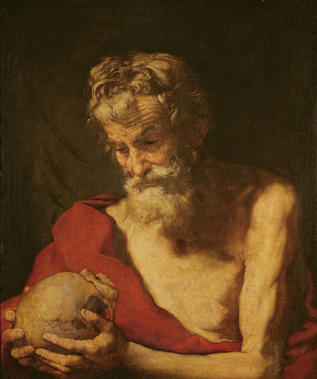Św. Hieronim autorstwa Jusepe de Ribera