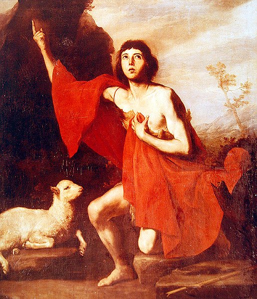 Św. Jan Chrzciciel autorstwa Jusepe de Ribera