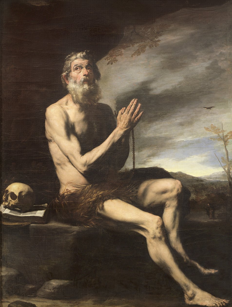 سینټ پاول هرمیټ پولی autorstwa Jusepe de Ribera