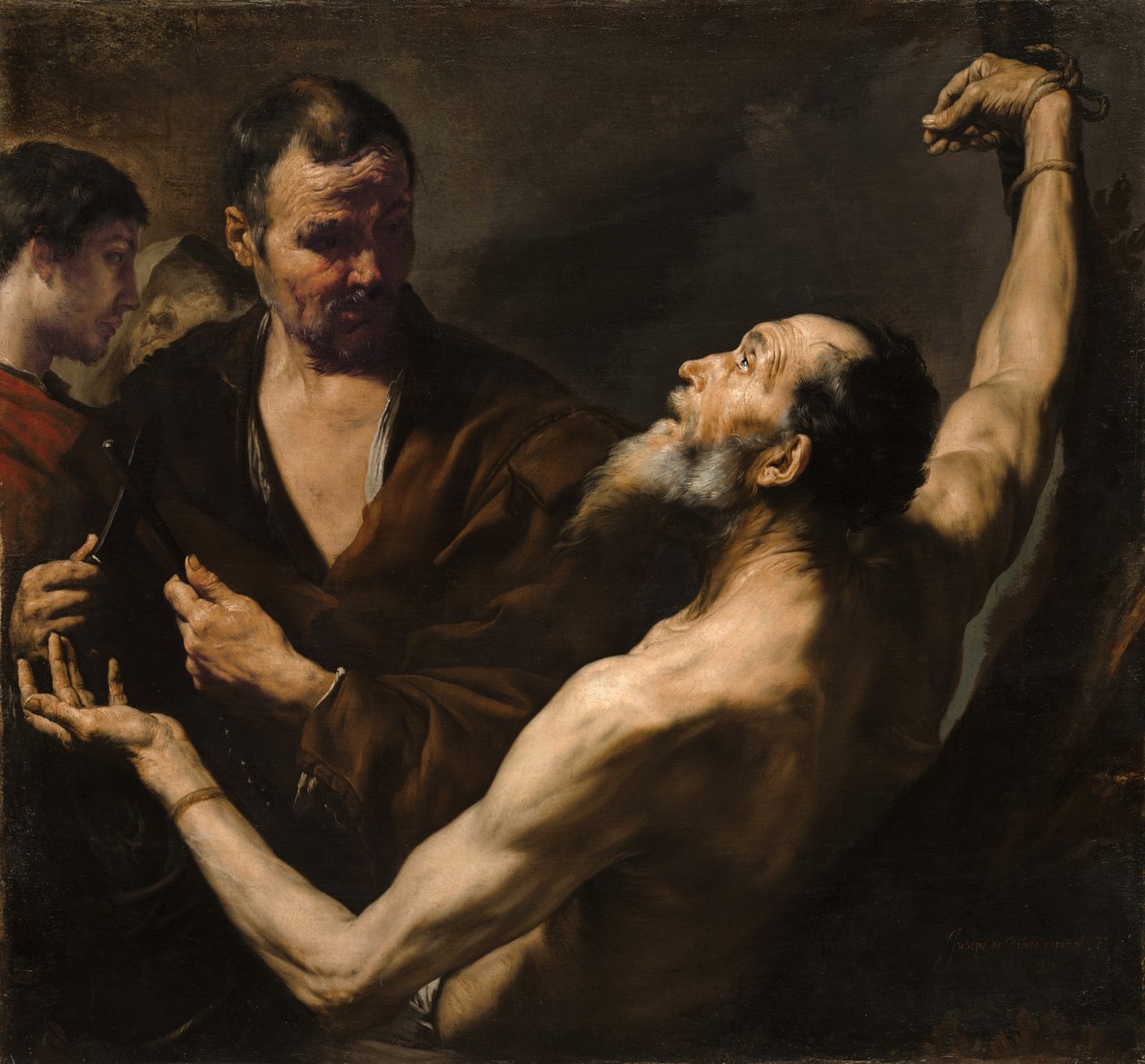Męczeństwo św. Bartłomieja, 1634. autorstwa Jusepe de Ribera