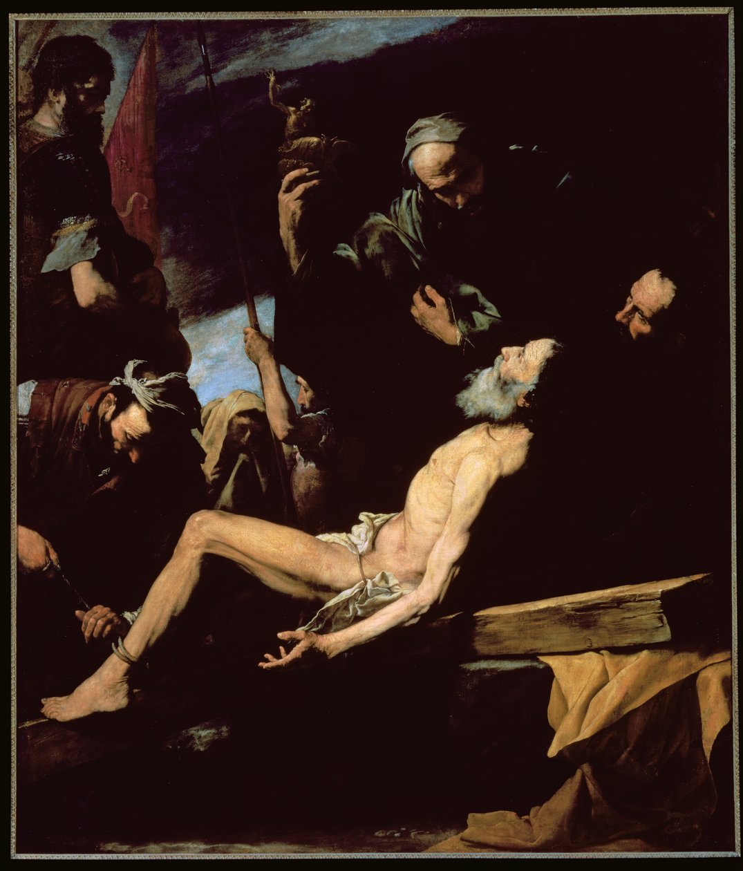 Męczeństwo św. Andrzeja, 1628 autorstwa Jusepe de Ribera