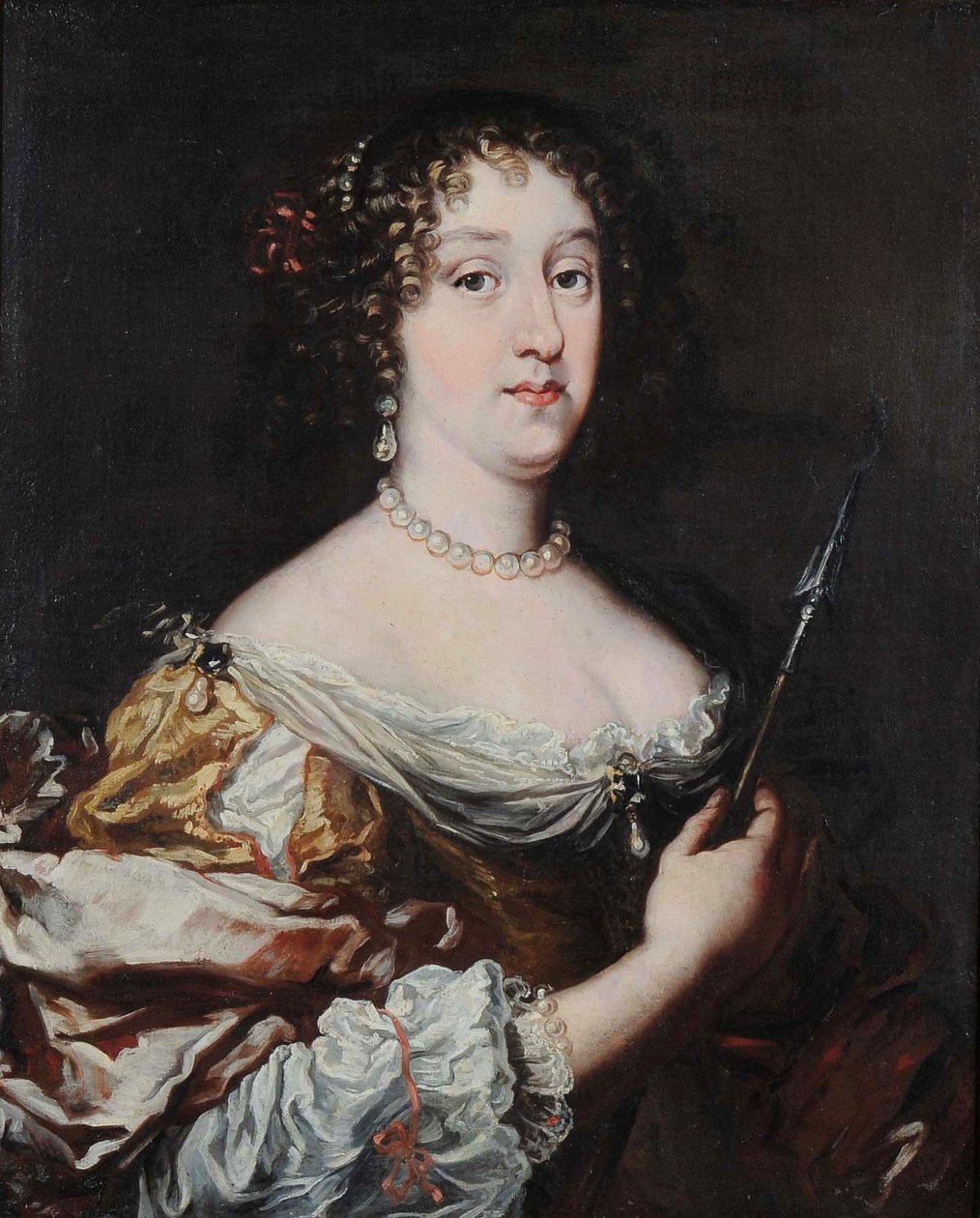"Marguerite Louise of Orleans". autorstwa Justus Sustermans