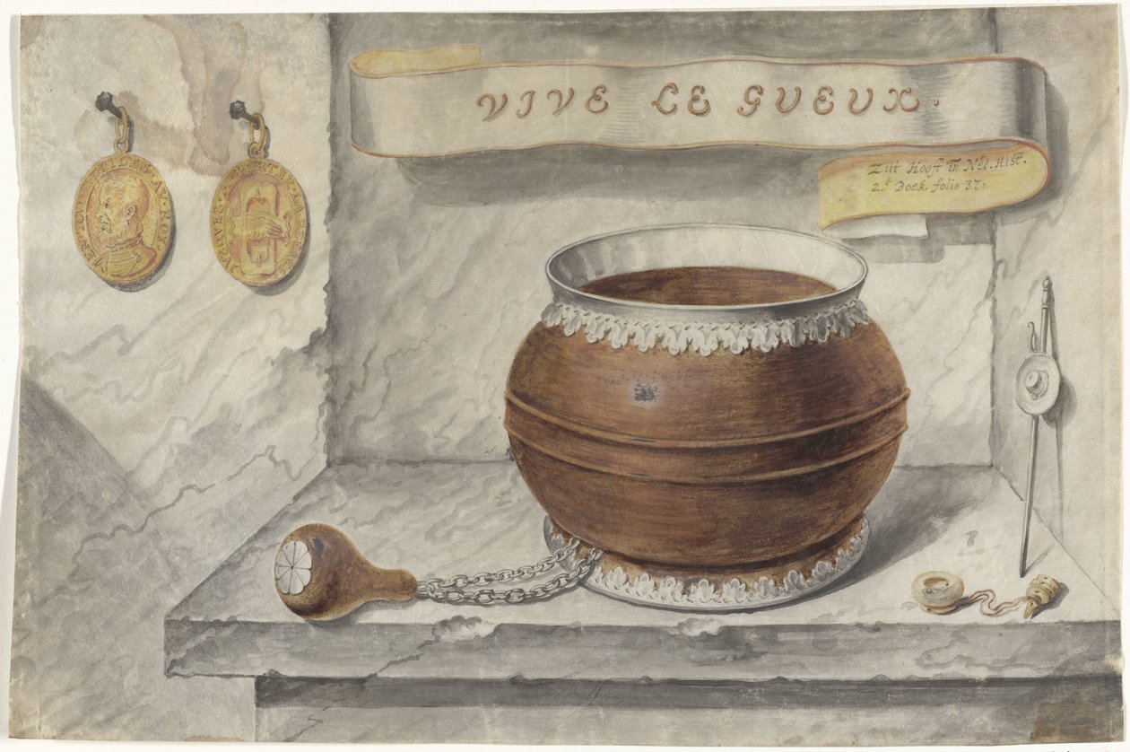 Miska żebraków autorstwa Justus van Attevelt (attributed to)
