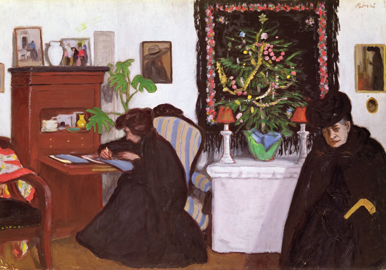Boże Narodzenie, 1903 (panel) autorstwa József Rippl Rónai