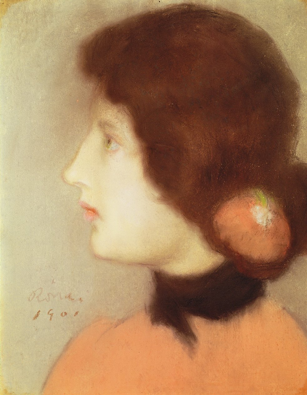 Клео де Мероде, 1901 он autorstwa József Rippl Rónai