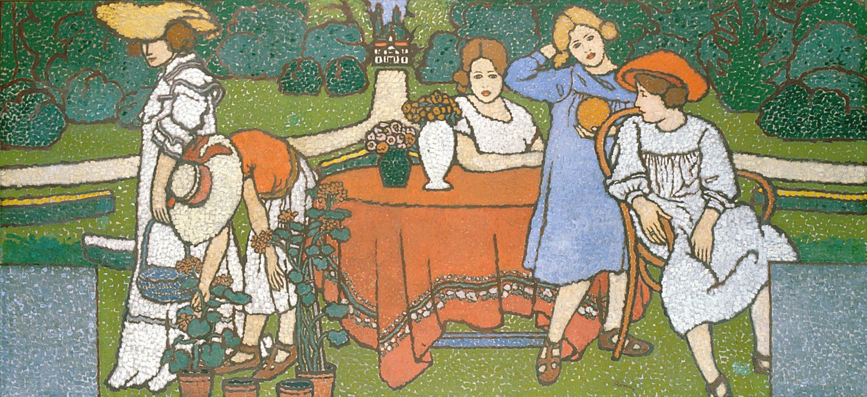 Obraz-panel dla willi Schiffera autorstwa József Rippl Rónai