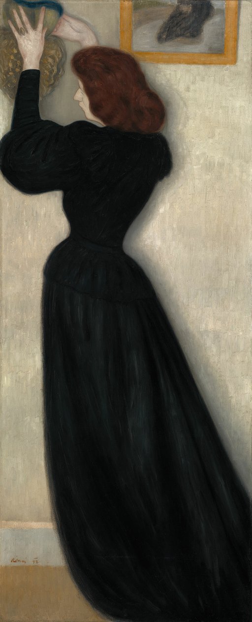 Szczupła kobieta z wazonem, 1894. autorstwa József Rippl Rónai