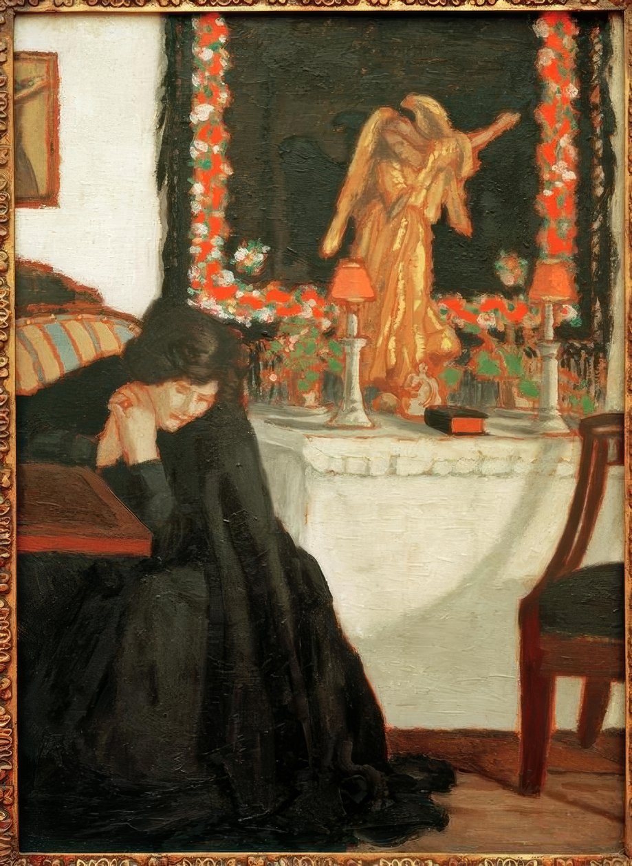 smutek autorstwa József Rippl Rónai