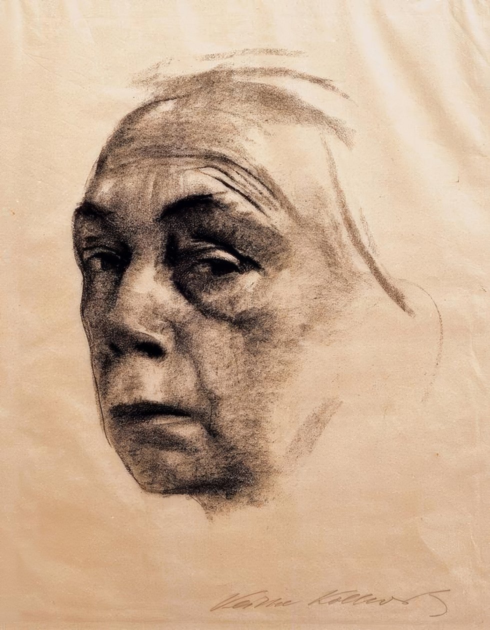 Autoportret autorstwa Käthe Kollwitz