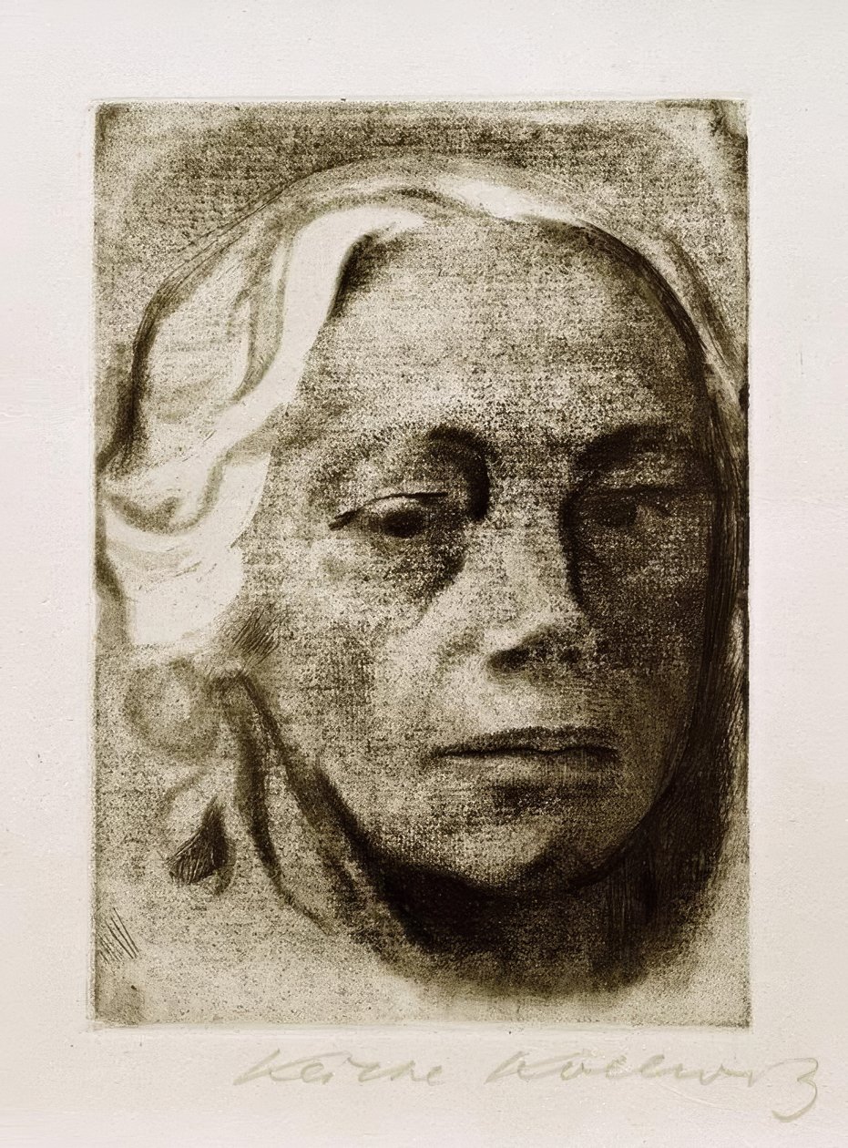 Autoportret autorstwa Käthe Kollwitz