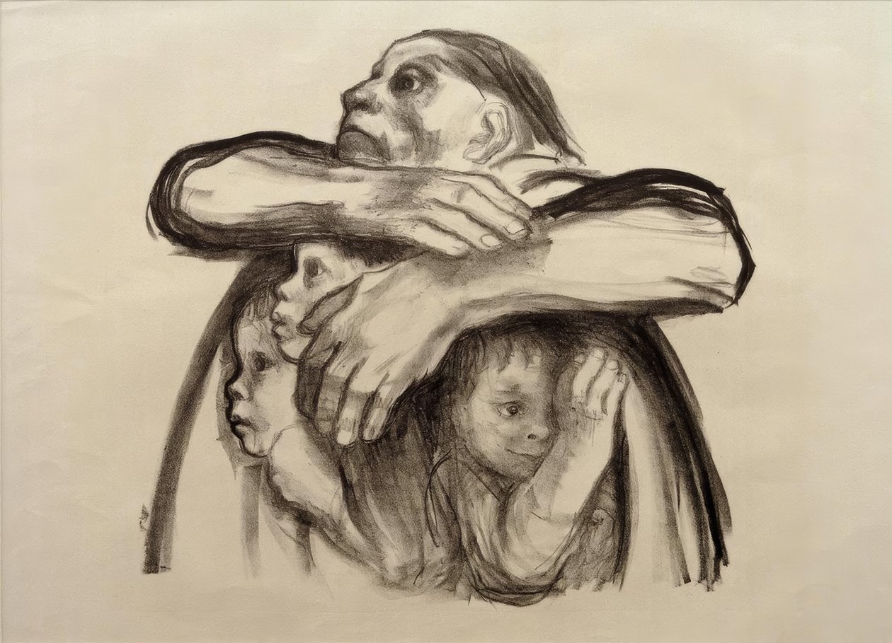 K. Kollwitz, nasion nie należy rozdrabniać autorstwa Käthe Kollwitz