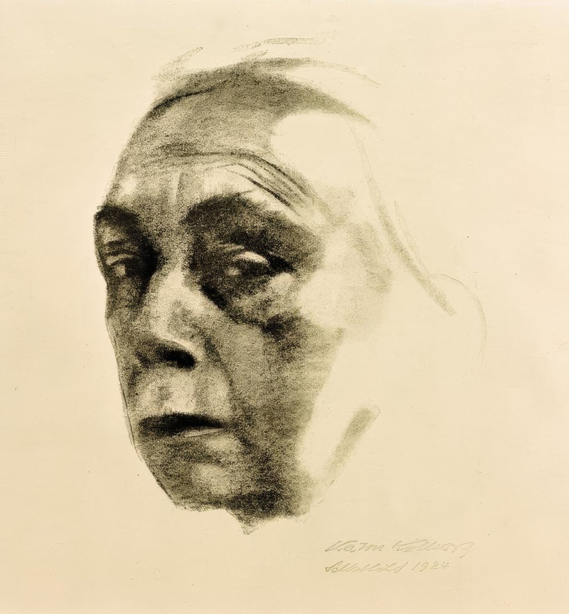 Autoportret autorstwa Käthe Kollwitz