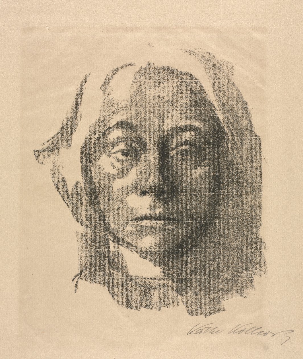 Autoportret autorstwa Käthe Kollwitz