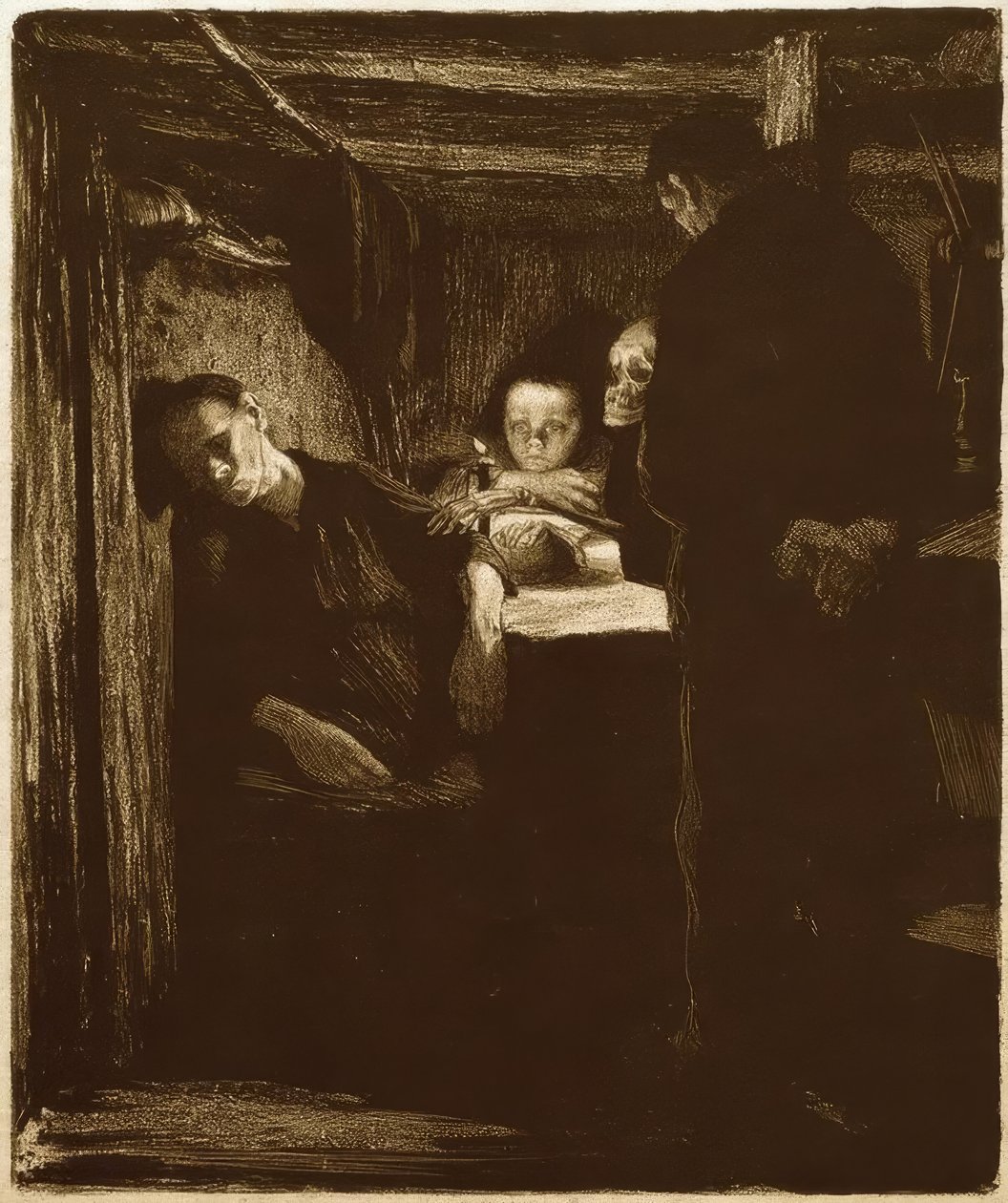 Tod autorstwa Käthe Kollwitz