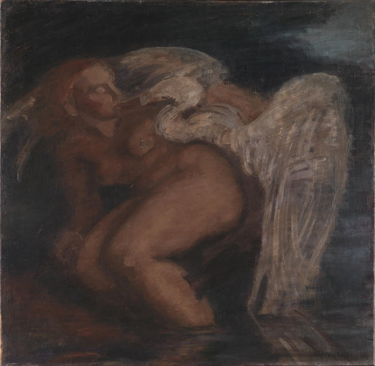 Leda i łabędź autorstwa Kai Nielsen