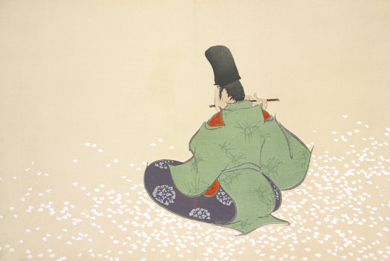 Boshun, tylko z Momoyo autorstwa Kamisaka Sekka