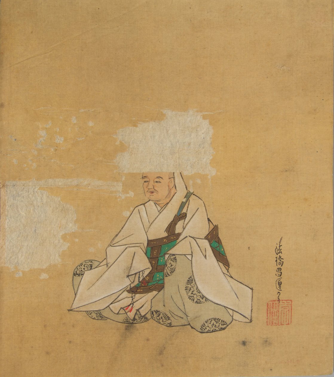 Poeta nieśmiertelny, XVII wiek. autorstwa Kano Shoun