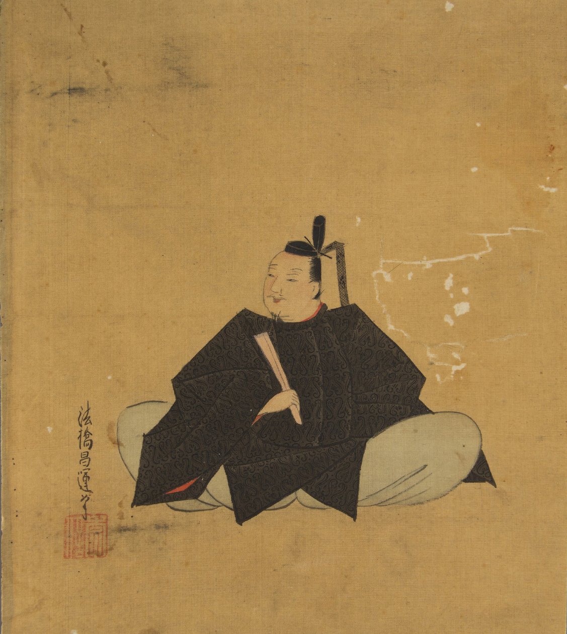 Poeta nieśmiertelny, XVII wiek. autorstwa Kano Shoun