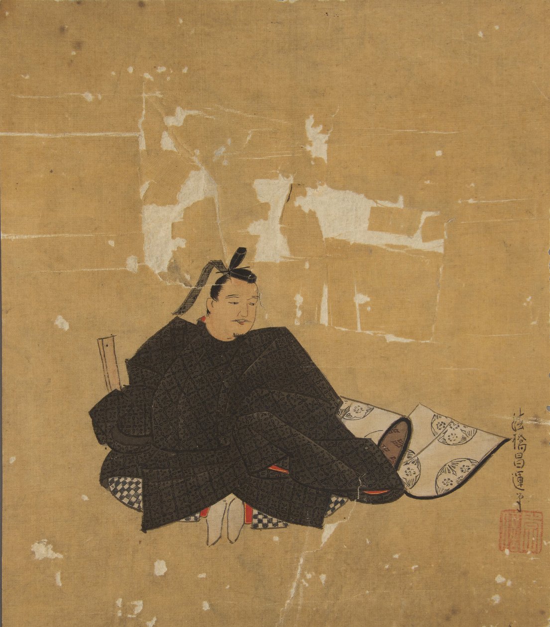 Poeta nieśmiertelny, XVII wiek. autorstwa Kano Shoun