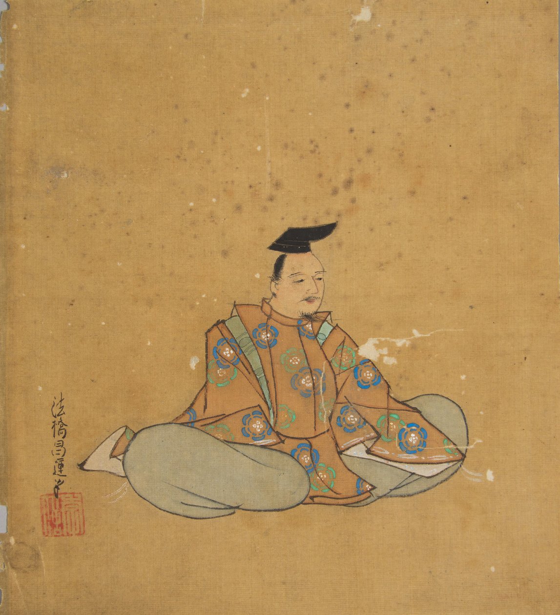Poeta nieśmiertelny, XVII wiek. autorstwa Kano Shoun