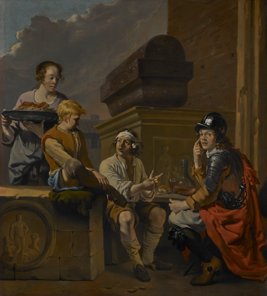 Opowieść o żołnierzu autorstwa Karel Dujardin