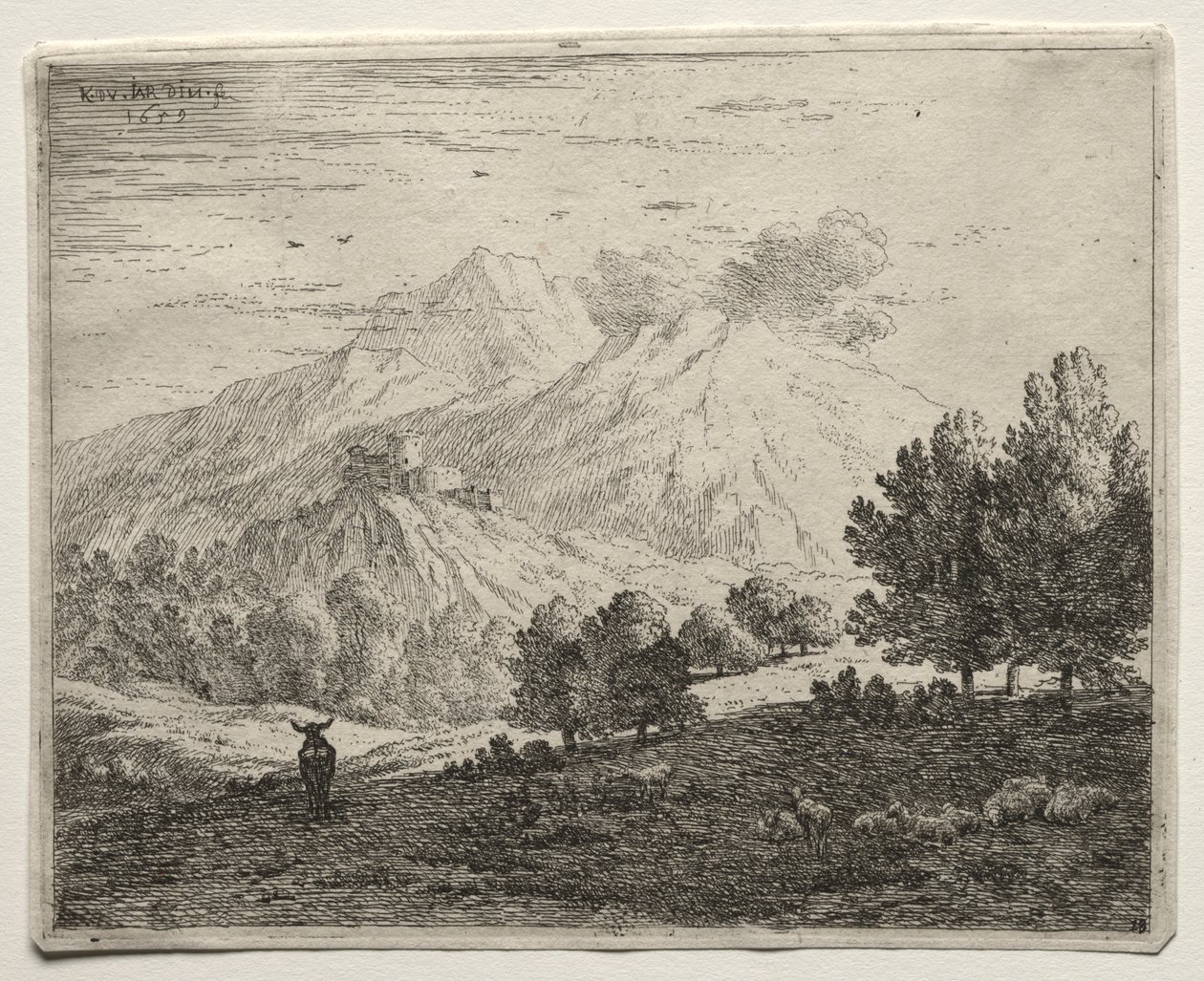 Cztery Góry. autorstwa Karel Dujardin