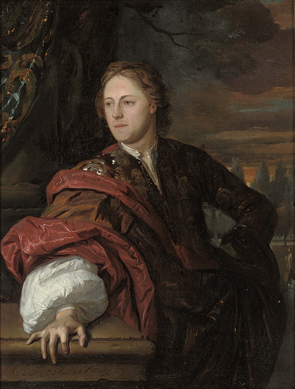 Portret mężczyzny autorstwa Karel de Moor