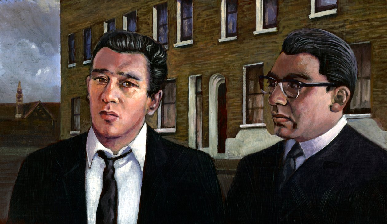 Bliźniacy Kray, 1966, 2013 autorstwa Karen Humpage