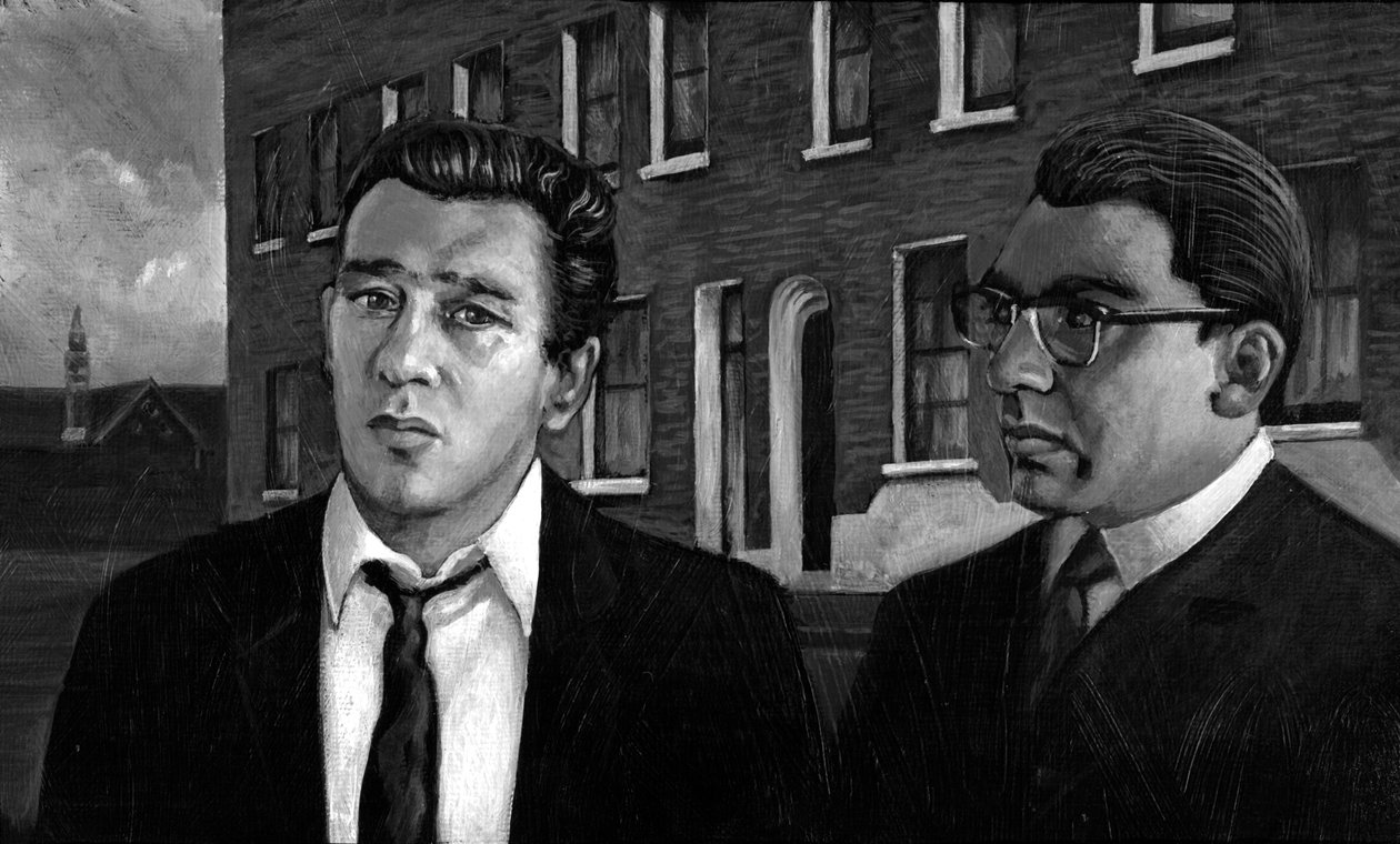 Bliźniacy Kray, 1966, 2013 autorstwa Karen Humpage
