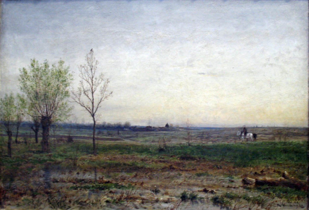 Krajobraz autorstwa Karl Buchholz