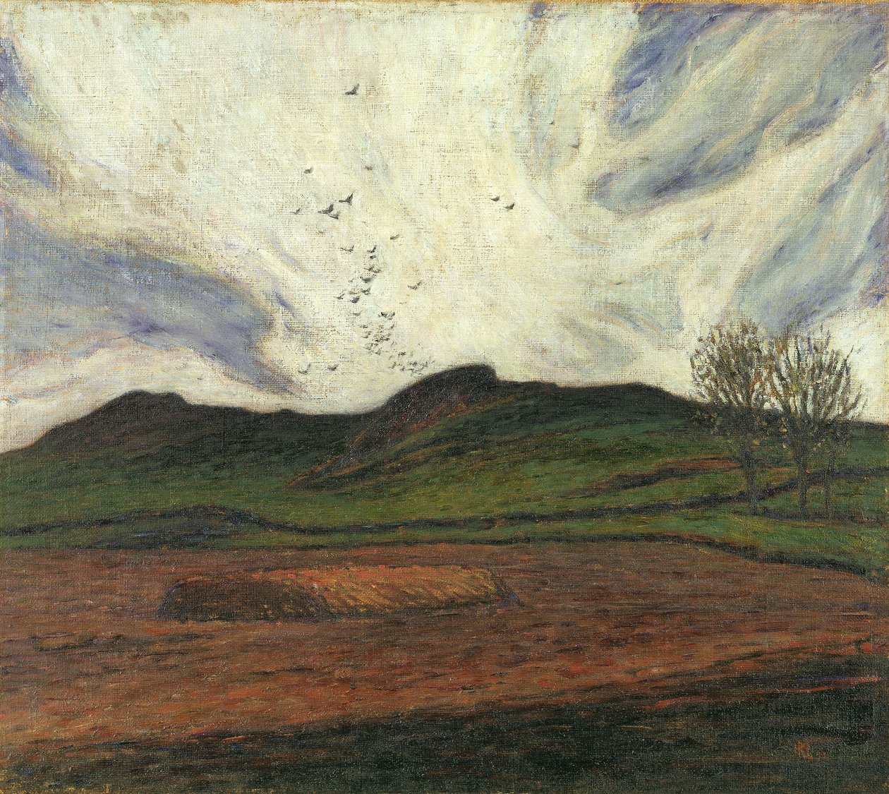 Chmury burzowe, 1893 autorstwa Karl Fredrick Nordstrom