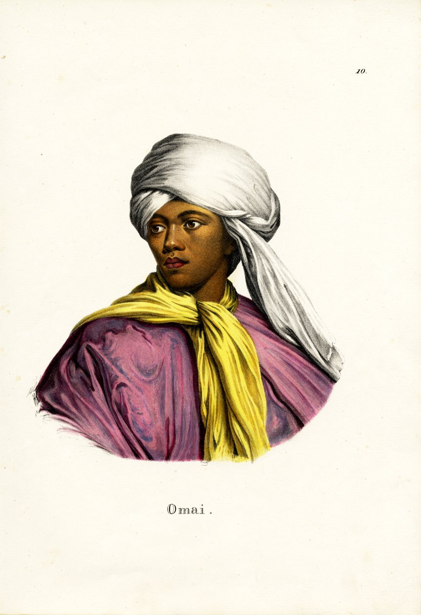 Omai, 1824 autorstwa Karl Joseph Brodtmann