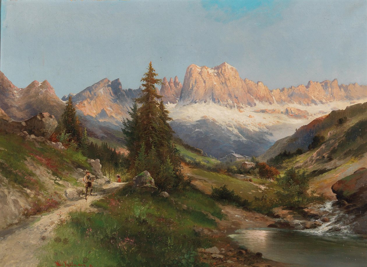 W Dolomitach autorstwa Karl Kaufmann