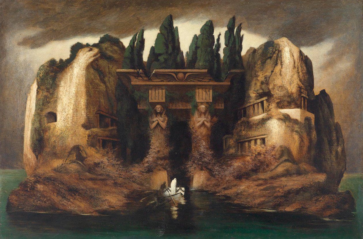 Totenwyspa autorstwa Karl Wilhelm Diefenbach
