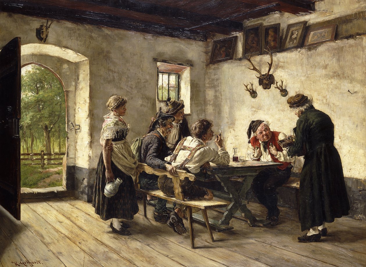 Podejrzany Klient; Podejrzany klient autorstwa Karl Gebhardt
