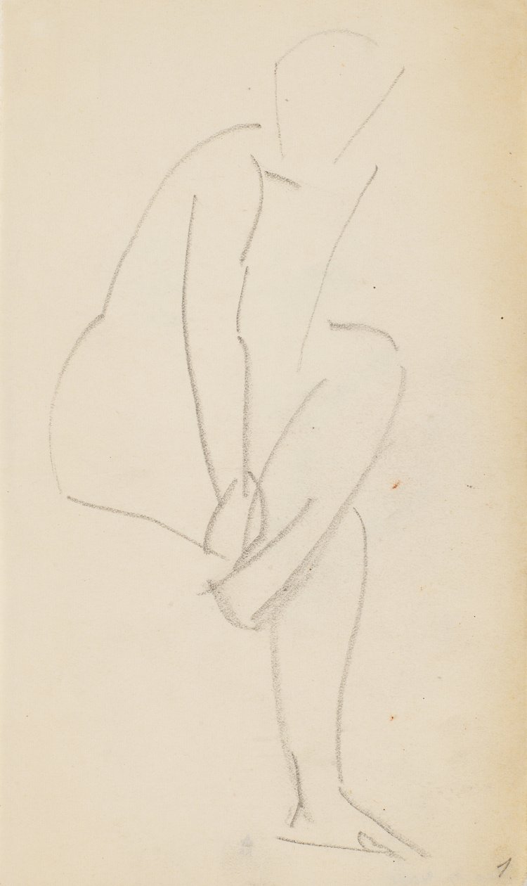 Siedzący model autorstwa Karl Isakson