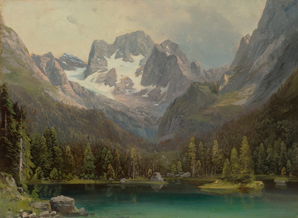 Vorderer Gosausee z Dachstein autorstwa Karl Millner