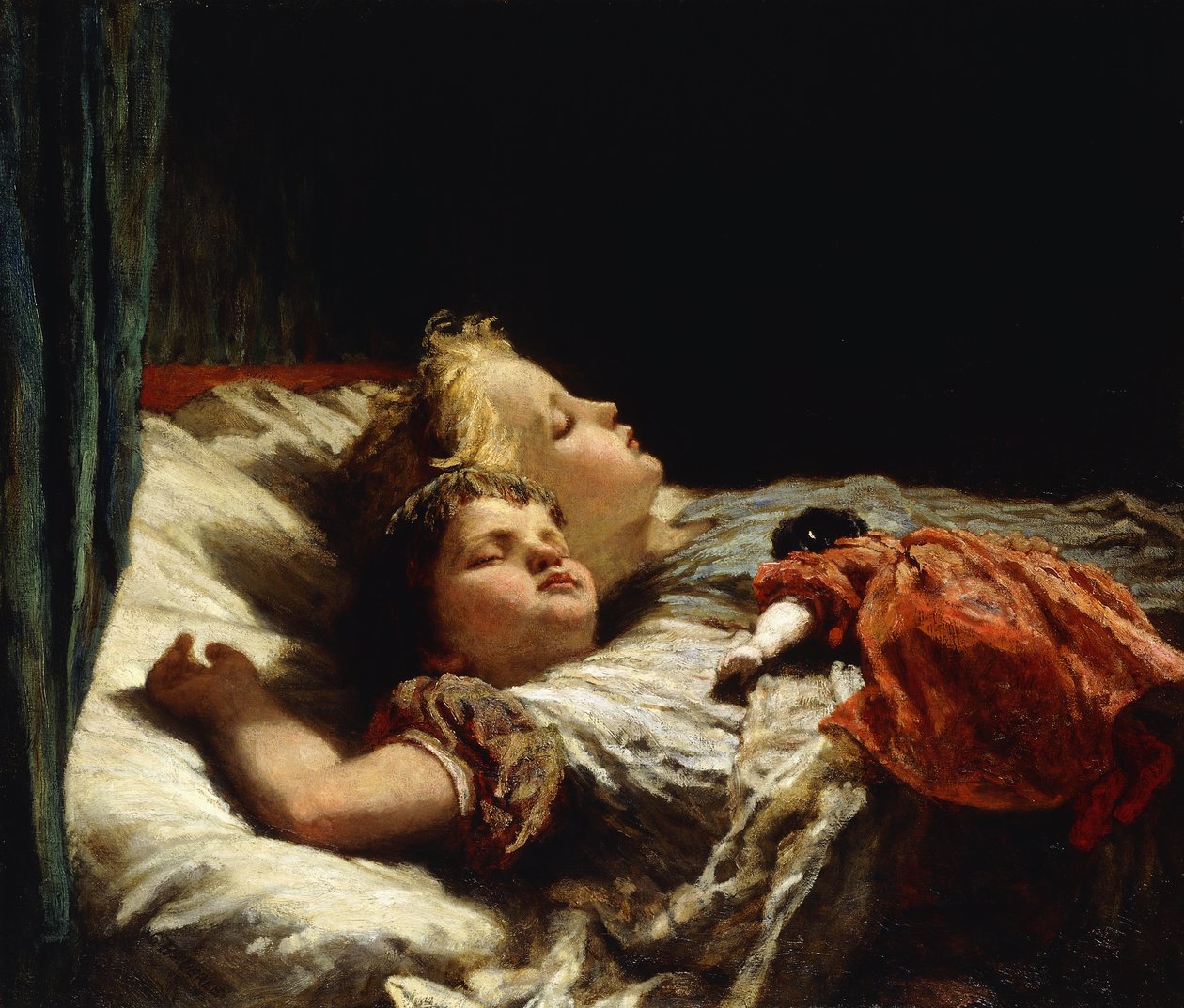 słodki sen, autorstwa Karl Wilhelm Friedrich Bauerle