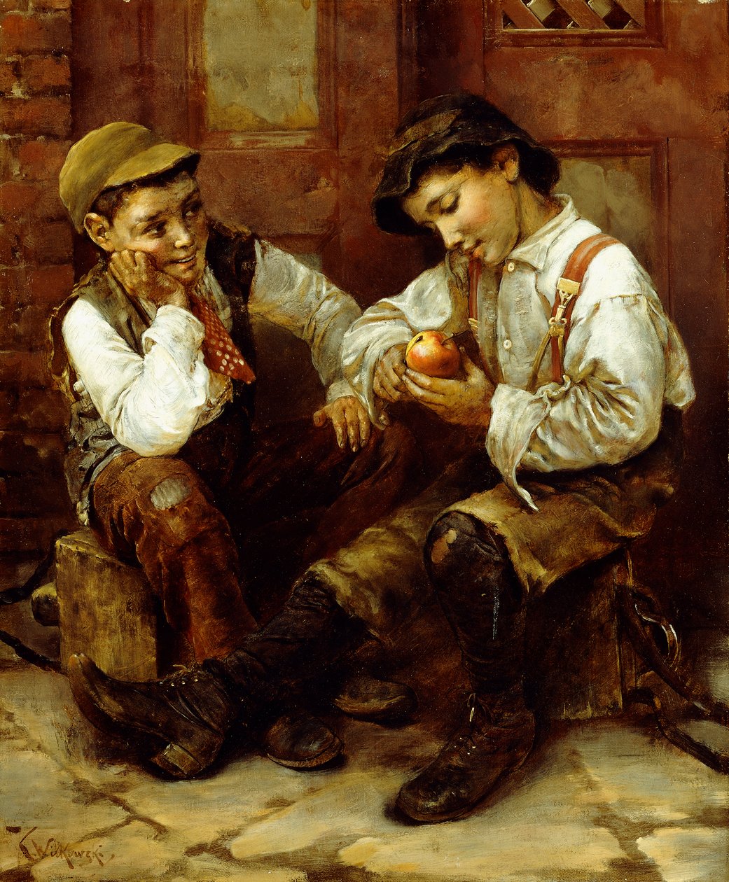 Jeżowce, autorstwa Karl Witkowski
