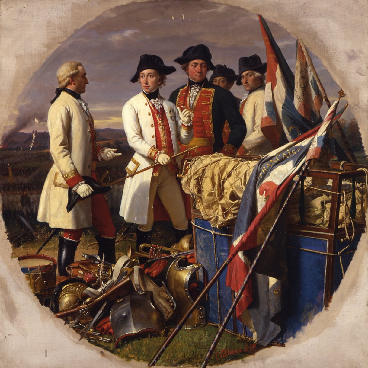 Bitwa pod Würzburgiem w 1796 r. autorstwa Karl von Blaas