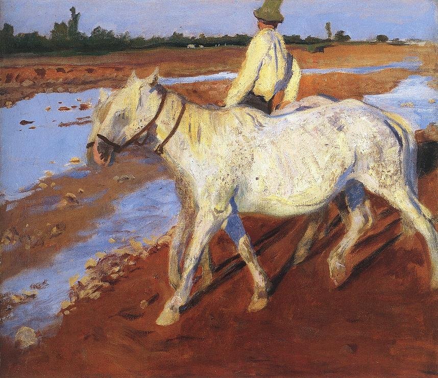 Konie autorstwa Károly Ferenczy