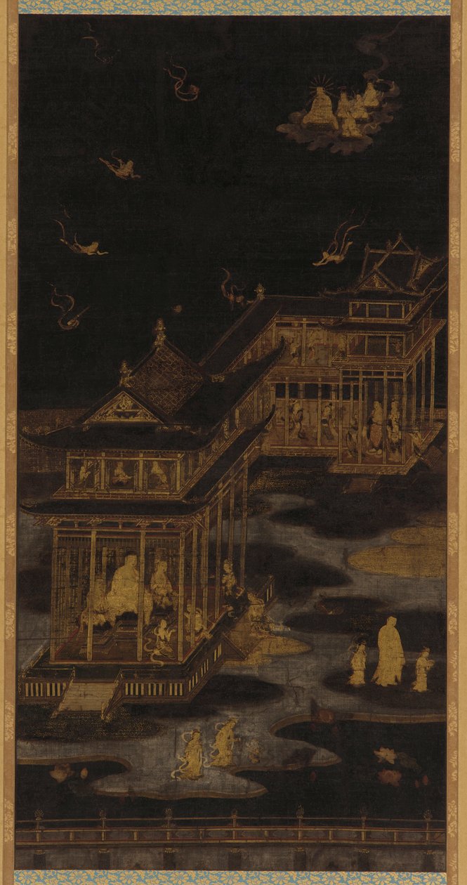 Raj Buddy Amidy (Amitabha) autorstwa Kasuga Kaishi