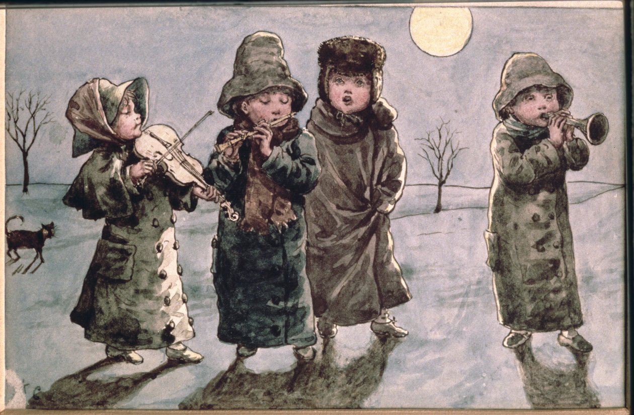 Kolędowanie autorstwa Kate Greenaway