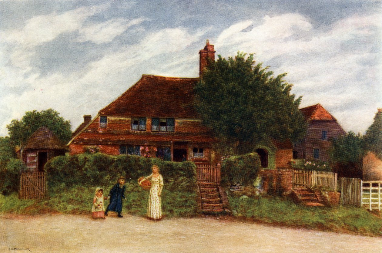 Domki Kate Greenaway. autorstwa Kate Greenaway