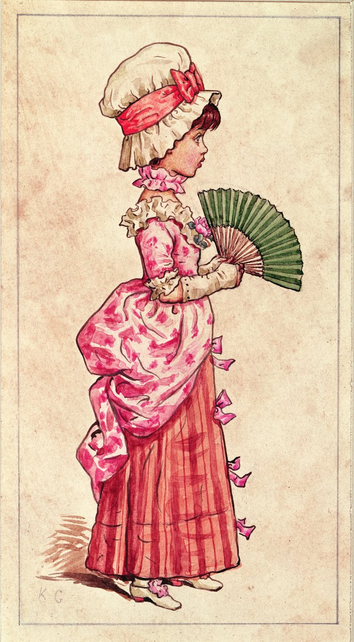 Ilustracja do „Św. Walentynki”, 1914 autorstwa Kate Greenaway