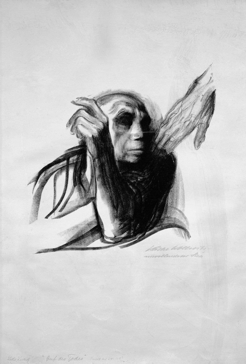 Zew umarłych, 1939 autorstwa Käthe Kollwitz