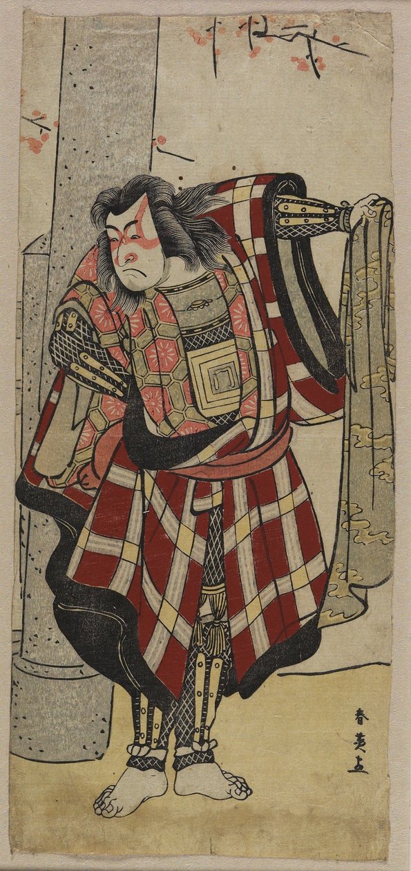 c i r Brama Ichikawa przezroczysta, ok. godz. 1780 autorstwa Katsukawa Shun