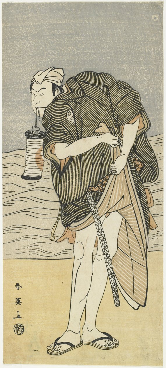 O_tani Oniji III as Niki Bennosuke, 1792 autorstwa Katsukawa Shun
