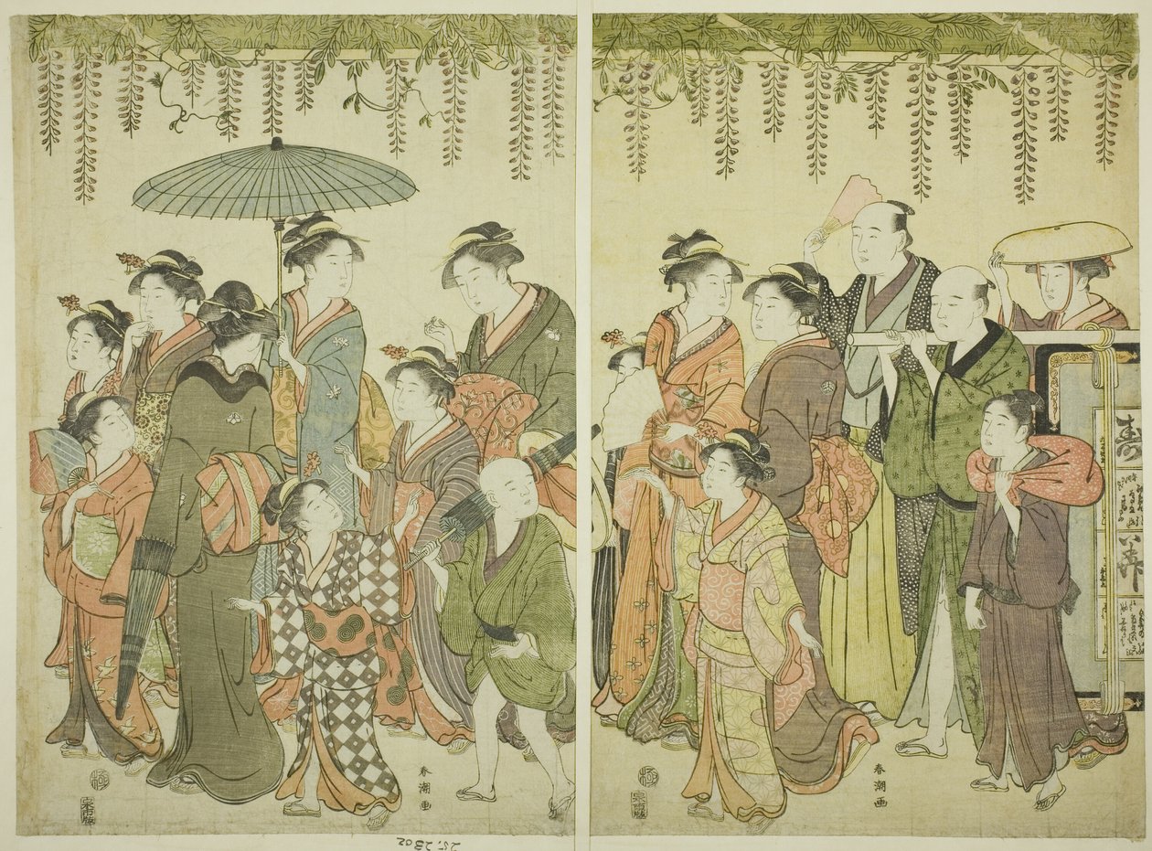 Ofiara wotywna autorstwa Katsukawa Shuncho