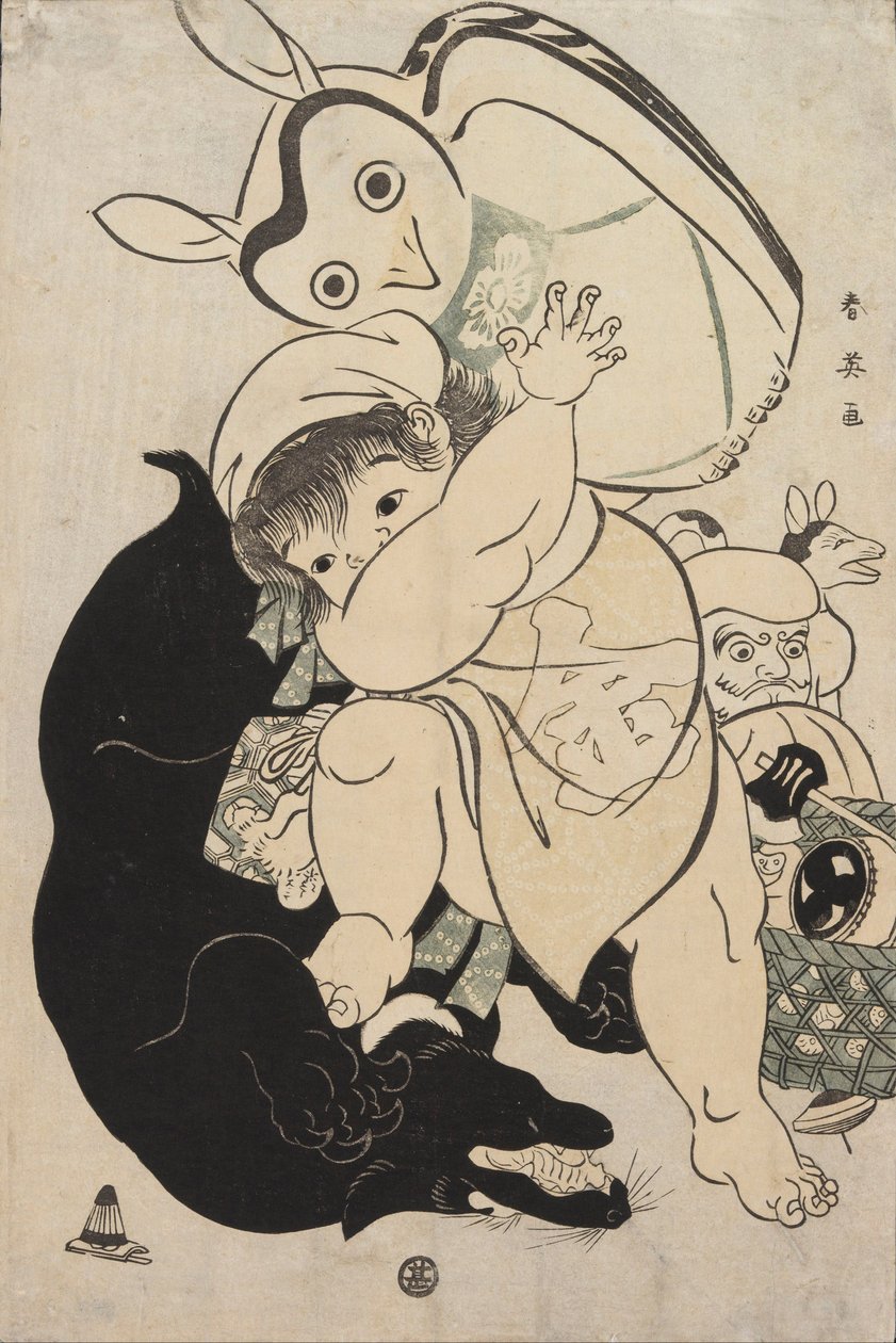 Nieuprawny autorstwa Katsukawa Shun’ei